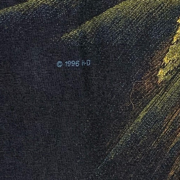 Vintage Harley Davidson 1996 Single Stitch Graphic Shirt Size XL - Picture 9 of 11